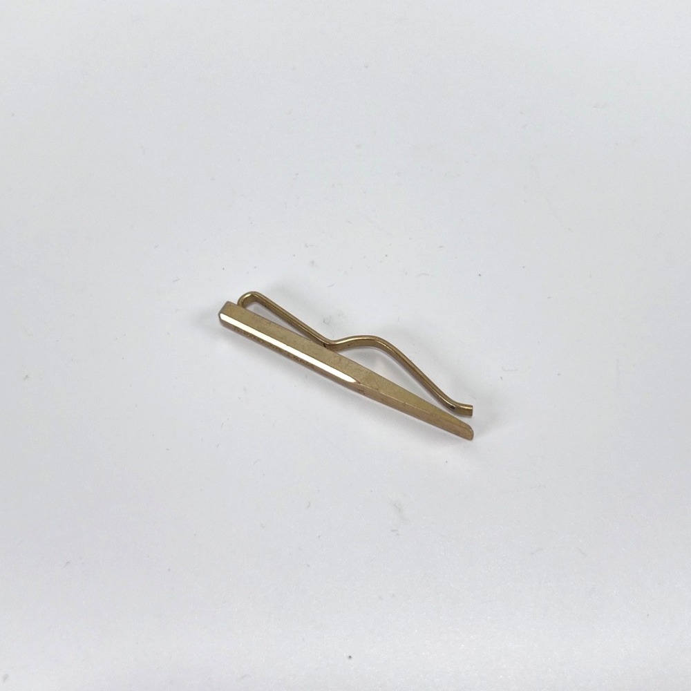 Snap-On Tools Mid-Century Flat Head Chisel Tool Men's Tie Bar Clip Snap On Tools